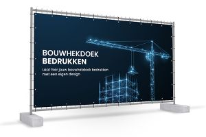 Bouwhekdoek (eigen formaat)