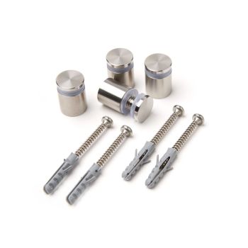 Afstandhouders RVS outdoor - plaatdikte 2 t/m 5 mm