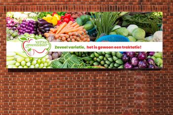 Outdoor textielframe