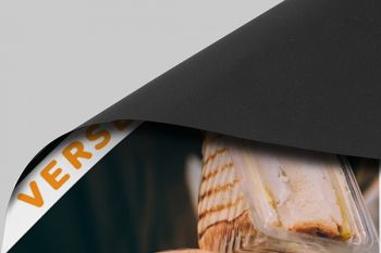 Zwart-wit banner